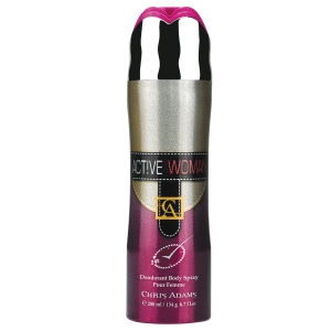 Chris Adams Active Woman Deo Body Spray Pour Femme 200ML